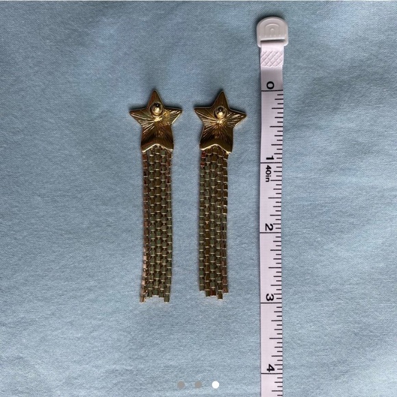 ⭐️ Golden star earrings ⭐️ - Picture 3 of 3
